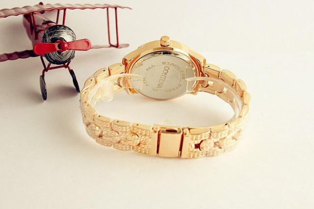 総合ランキング1位 高級ゴールド女性腕時計ファッションクリエイティブクォーツレディース腕時計女性ダイヤモンド腕時計 Rose 最安値に挑戦 Carlavista Com