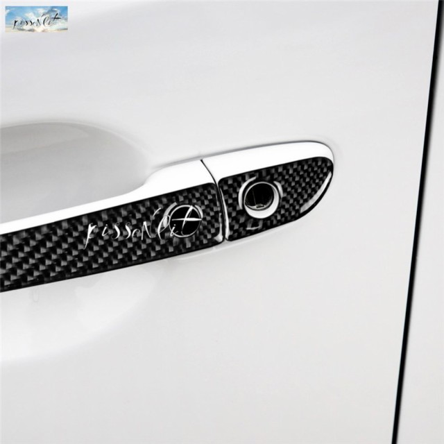 しておりま 車 Trim Cover for Mazda CX-5 2017-2018 Car Styling Acの通販はau PAY マーケット - プレイワン au PAY マーケット店｜商品ロットナンバー：418286774 外装 8x Black Carbon Fiber Door Handle プレイワン
