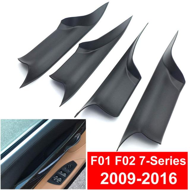 感謝価格 車インテリアドア Bmw F01 F02 7 シリーズフロントリア左右インナードアパネルハンドルバープルキャリアトリムカバー 春の最新作 送料無料 Centrodeladultomayor Com Uy