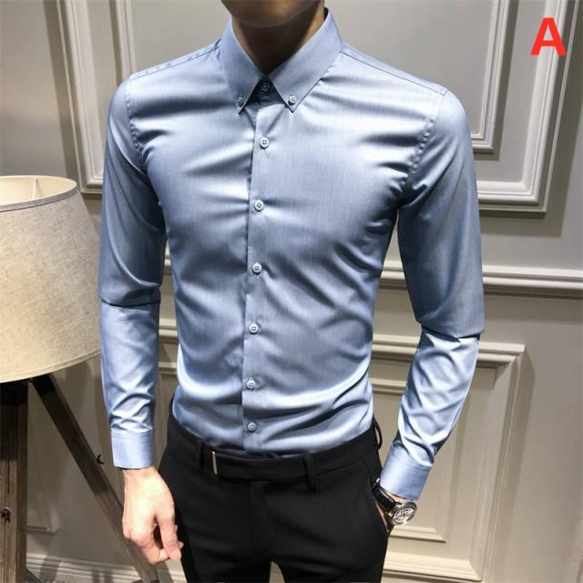 ワークシャツ 無地 ビジネス 通勤 開襟 ワイシャツ おしゃれ カジュアルシャツ ボタンダウンシャツ 長袖シャツ トップス スリム メンズ の通販はau Pay マーケット うらみ販売 商品ロットナンバー