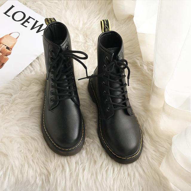 マーティンブーツ ショートブーツ レディース ブーツ 厚底 レースアップ ハイカット ジョッキーブーツ エンジニアブーツ 歩きやすい ローの通販はau Pay マーケット うらみ販売 商品ロットナンバー