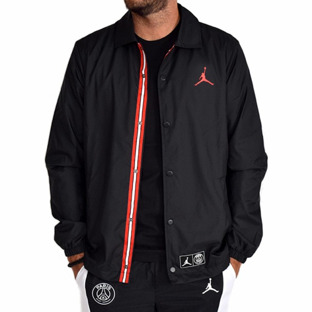 ジョーダン×パリサンジェルマン コーチジャケット JORDAN×PSG LOGO COACH JACKET BQ4213-011 日本未発売の