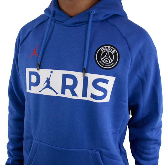 ジョーダン×パリサンジェルマン フーディー ブルー JORDAN×PSG LOGO HOODIE BLUE ...