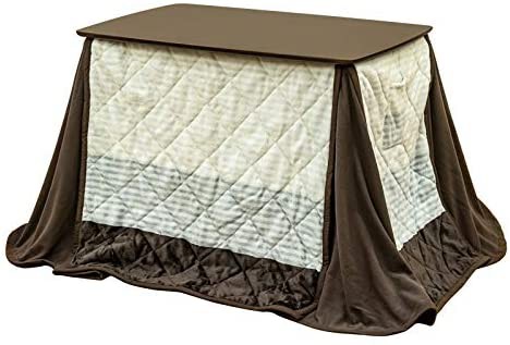 好評定番 ダイニングコタツ掛布団セット90x60 PAY マーケット - 温洗通販|商品ロットナンバー KT-D90 ブラウン(BR) ◆90×60cm長方形のダイニングコタツ薄掛けタイプの掛布団のお得な2点セットの通販はau 国内全数検品