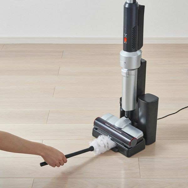 格安最新作 高機能スティッククリーナー 極細 軽量 の通販はau PAY マーケット - Pet館〜ペット館〜|商品ロ リニューアルモップスタンド付 シルバー IC-SLDCP12 スティッククリーナー ハンディークリーナー 正規品定番