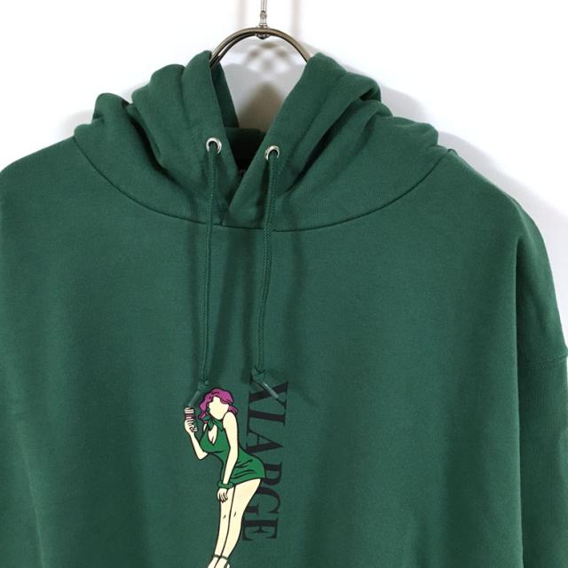 人気特価激安 Xlarge エクストララージ Girl Whith Can Pullover Hooded パーカー 長袖 メンズ 送料無料 X Large X Large Xlarge 刺繍 ロングスリーブ 本店は Carlavista Com
