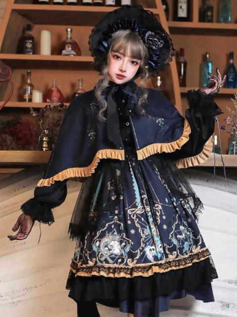 高品質新品 ゴスロリ系 お茶会 原宿系 10代 代 の通販はau Pay マーケット Ladies Seasonz Shop 商品ロットナ ロリータ ワンピース ショールケープ ハット 3点セット 甘ロリ 姫ワンピ 袖コン フレアスカート 低価即納