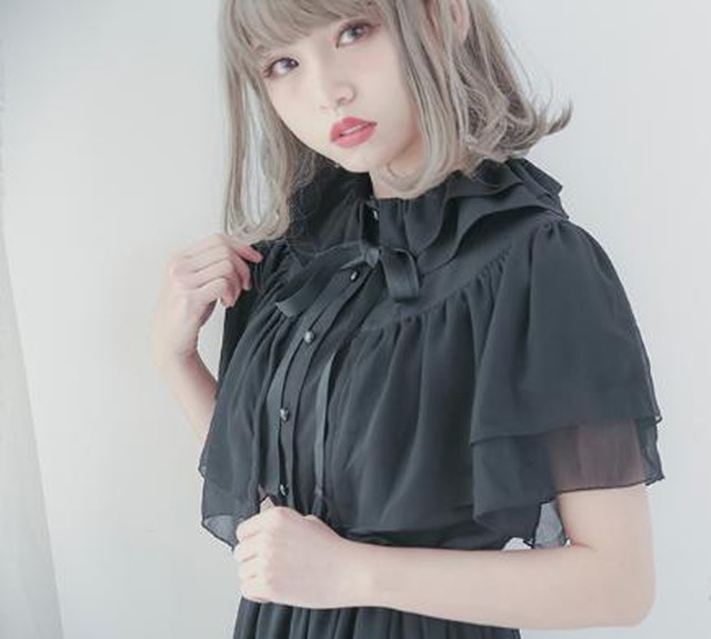 残りわずか ゴスロリ レース ワンピース ハイウエスト ネックフリル 黒リボン 天使 悪魔 魔女 病み可愛い シースルー 悪魔 ゴシック ロリータ 在庫あり 即納 Www Songtainews Net