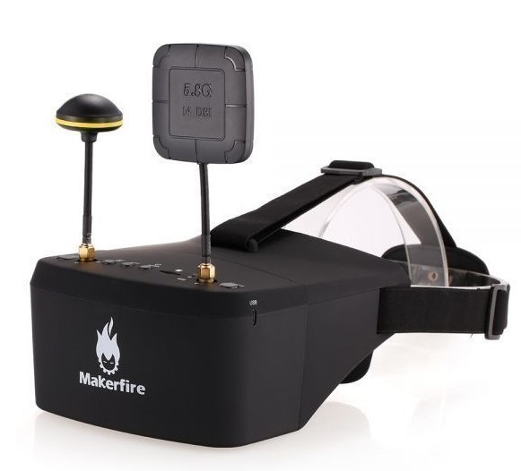 人気特価激安 Makerfire Ev800d 5 8g 40chデュアルレシーバダブルアンテナfpvゴーグル 5 8g 40ch デュアルレシーバ ダブルアンテナ 今だけ限定価格 Iacymperu Org