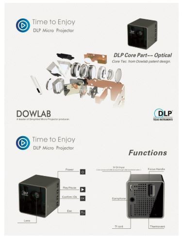 新品最新作 スマホとつながるマイクロDLPプロジェクター P1+ WIFIモデル(ビジネス、ホームシアター)の通販はau PAY マーケット - オータムネットショップ|商品ロットナンバー:359347113 即納超歓迎
