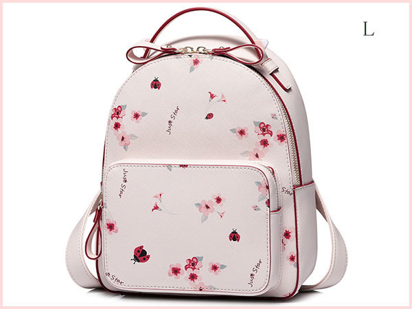 大人気 Just Star 新入荷 レディース可愛い柄押しリュック Pu ピンク L M サイズ指定必要 Sale 公式通販 直営店限定 Mosawweq Com