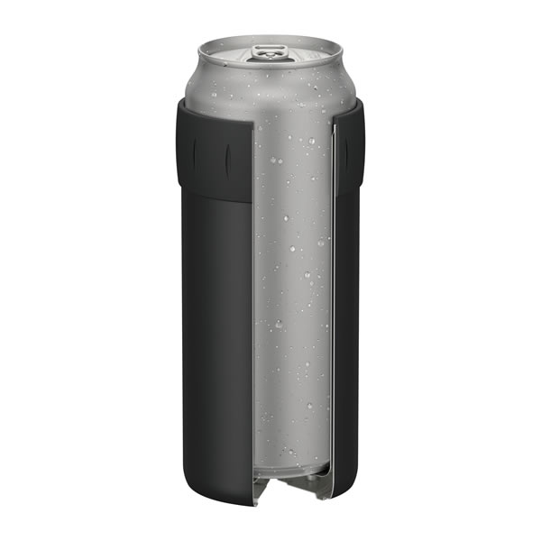 サーモス ビール缶 保冷缶ホルダー 500ml缶用 ブラック JCB-500 ｜ THERMOS 保冷 カバー 缶ビール