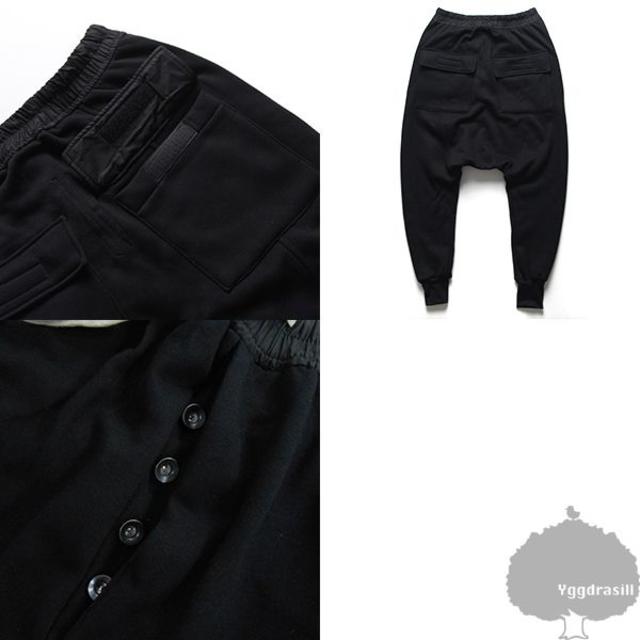 新作saleセール30 Off ドローストリング スウェットパンツ サルエル ジョガー 黒 メンズ M 裾絞り ブラック ボトム 初売りセール Vacationgetaways4less Com