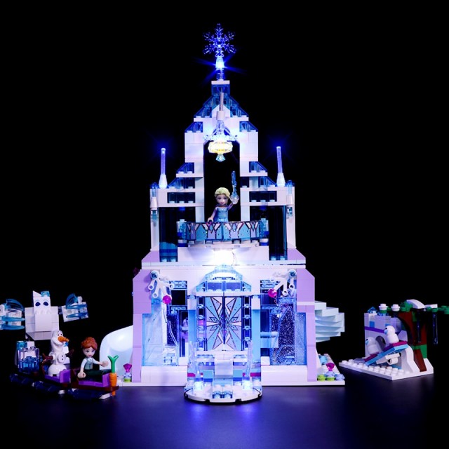 超激安 Moc Lego レゴ ブロック ディズニープリンセス 互換 アナと雪の女王 アイスキャッスル ファンタジー Led ライト キット ブランドおしゃれ Carlavista Com