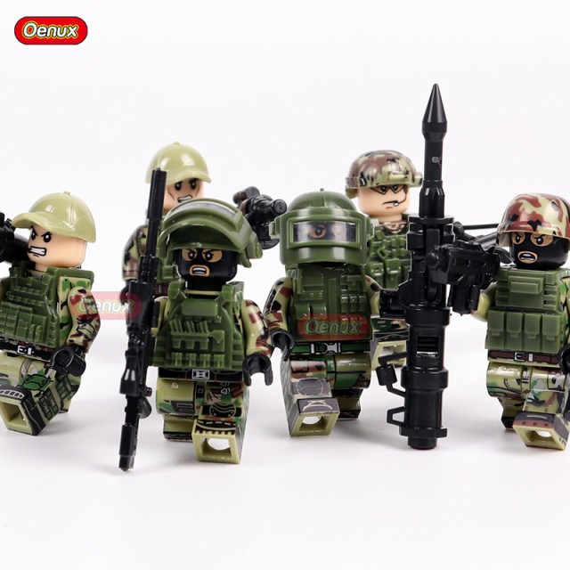 Moc Lego レゴ ブロック 互換 Army Ww2 ロシア軍特殊部隊 アンチテロ