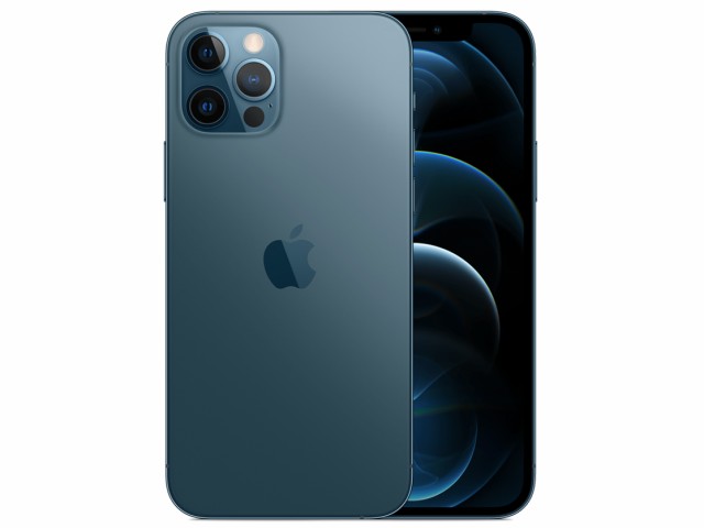 「新品 未開封品 」SIMフリー iPhone12 Pro 128GB Pacific Blue パシフィックブルー ※赤ロム保証 [メーカー保証][正規SIMロック解除済][