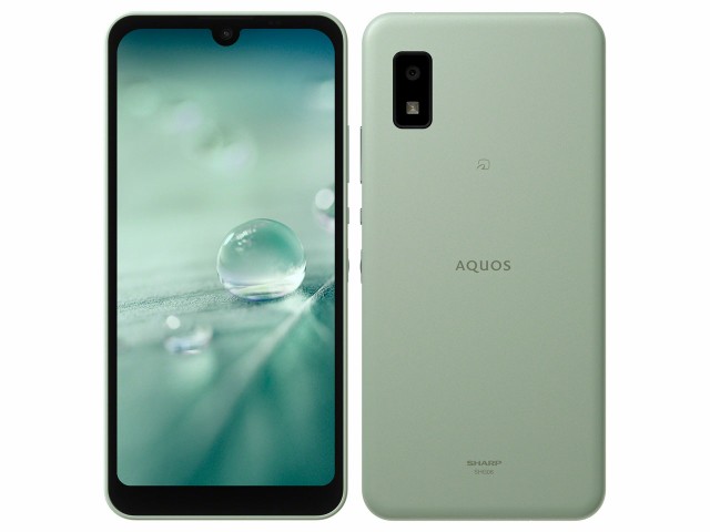 新品 未使用品 白ロム」SIMフリー AQUOS wish SHG06 オリーブグリーン ※赤ロム保証 [simロック解除済][JAN:4941787087791]  - 携帯電話本体