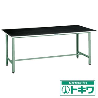経典ブランド TRUSCO ゴムマット張りAE型作業台 1800X900 AE-1809G5 ( 2435446 ), 四日市市 f499b68c