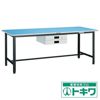 最上の品質な TRUSCO BE型軽量作業台 1800X900 薄型2段引出付 BE-1890UDK2 ( 4543963 ), Import Shop P.I.T. 1cb6c570