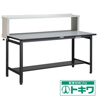 【2018年製 新品】 TRUSCO EWR型作業台 1500X750XH740 上棚付 EWR-1575YURB ( 3295435 ), Abiding be3b0f18