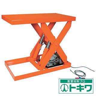 超美品の TRUSCO テーブルリフト1000kg 油圧式 1000X1500 HDL-100-1015 ( 4642741 ), ワタリチョウ b49b0837