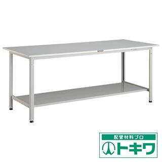 専門店では TRUSCO RAE型作業台 1800X750XH740 下棚2枚付 W色 RAE-1800LT2 ( 4672071 ), 踊り祭りの浅草 739af568
