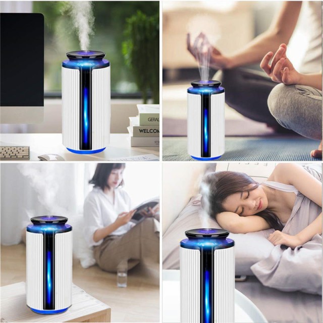 加湿器 アロマ 卓上 900ml 大容量 超音波式 Usb ミニファン付き 空焚き防止 24時間連続加湿 除菌 静音 19新型 人気ランキング ペットボの通販はau Wowma ワウマ ショップ エリカ 商品ロットナンバー