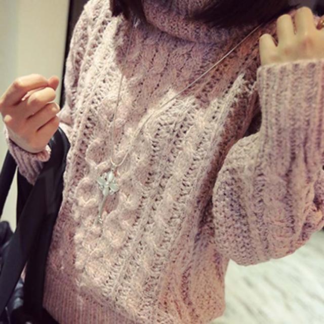 ニットセーター ざっくりニット インナーニット タートルニット ニットトップス レディース ハイネック ケーブル編み 長袖 無地の通販はau Pay マーケット Seven Oceans 商品ロットナンバー