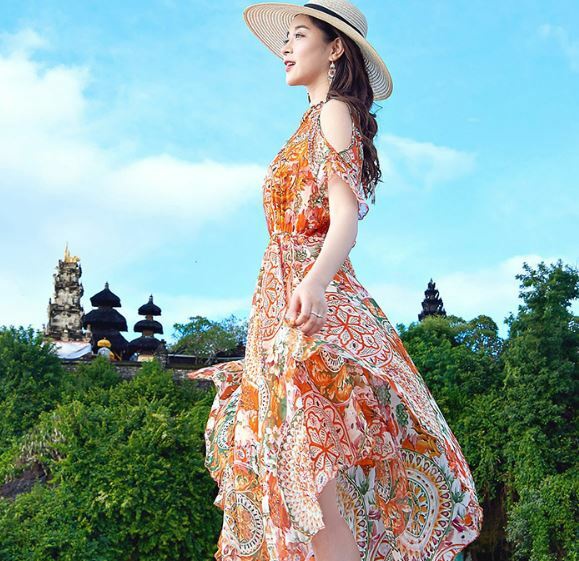 最も優遇の ワンピース リゾート ワンピース ハワイ 沖縄リゾートワンピース オープンショルダー ワンピース リゾート 結婚式 ロング丈 シフォン マ レディースファッション ワンピース Adbang Madiunkota Go Id