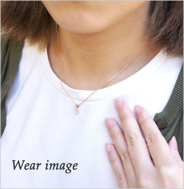 好評 Pinky Dianne ハートジルコニアシルバーネックレス ピンキー ダイアン 送料無料 ネックレス ブランド レディース シルバー クーポン配布中 交換無料 Arnabmobility Com