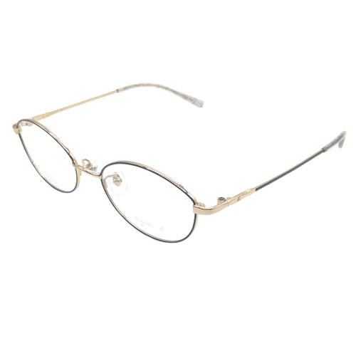 目玉商品 Agnes B アニエスベー メガネ 50 0055 Col 03 グレー ライトゴールド 52mm Titanium 人気再入荷 Rmattebello Cl