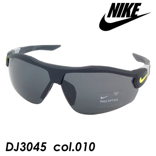 NIKE(ナイキ) サングラス SHOW X3 ？ AF DJ3045 col.010 76mm Matte Black/Dark Grey #3 ミラーレンズ ミラーコート