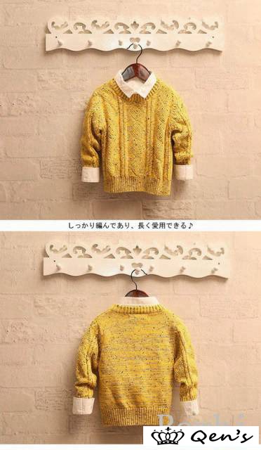 ニットセーター ラウンドネック 長袖 トップス ボーイズ ファッション 男の子 インナー 厚手 子供 お洒落 秋冬 カジュアルの通販はau Wowma ワウマ Qen S 商品ロットナンバー