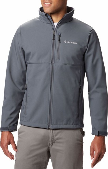 コロンビア メンズ ジャケット・ブルゾン アウター Columbia Men's Ascender Soft Shell Jacket Graphite