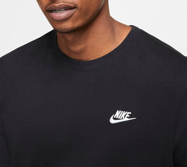 ロットナン ナイキ Nike Men S Sportswear Club T Shirt Blackの通販はau Pay マーケット