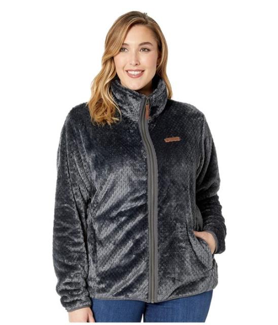 未使用 コロンビア レディース コート アウター Plus Size Fire Side Ii Sherpa Full Zip Shark 目玉 送料無料 Www Bynice Mu