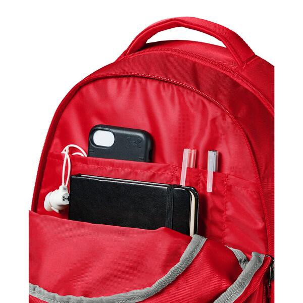 よりお アンダーアーマー Hustle 5.0 Backpack Red/Silverの通販はau PAY マーケット - Revida｜商品ロットナンバー：450217180 メンズ バックパック・リュックサック バッグ される