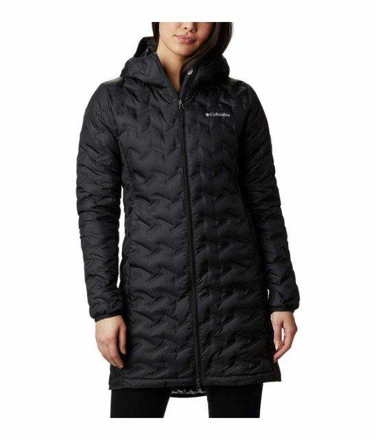 コロンビア レディース コート アウター Delta Ridge￠ Long Down Jacket Black