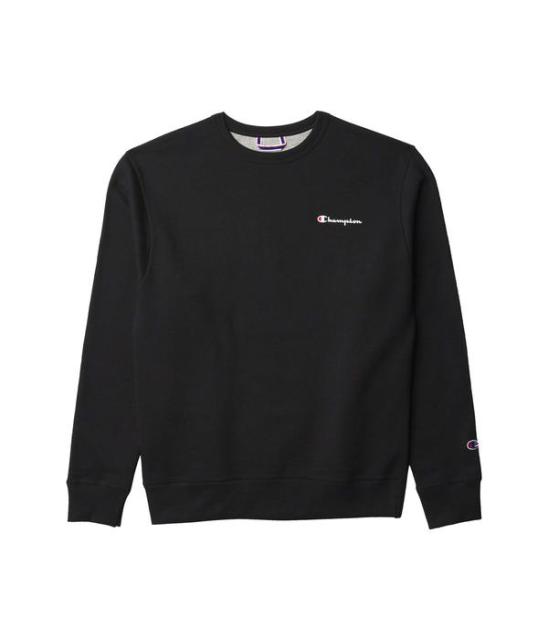 正規激安 チャンピオン メンズ パーカー スウェット アウター Powerblend Graphic Crew Black 代引き手数料無料 Centrodeladultomayor Com Uy
