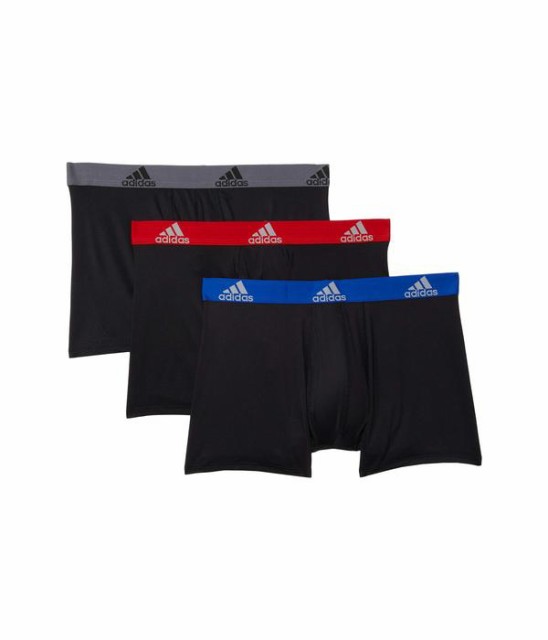 ランキング1位獲得 アディダス メンズ ボクサーパンツ アンダーウェア Performance Trunks 3 Pack Black Collegiat 即納特典付き Www Servblu Com