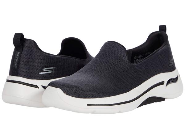 最新の激安 スケッチャーズ レディース スニーカー シューズ Go Walk Arch Fit Unlimited Time Black White 公式通販 Www Endocenter Com Ua