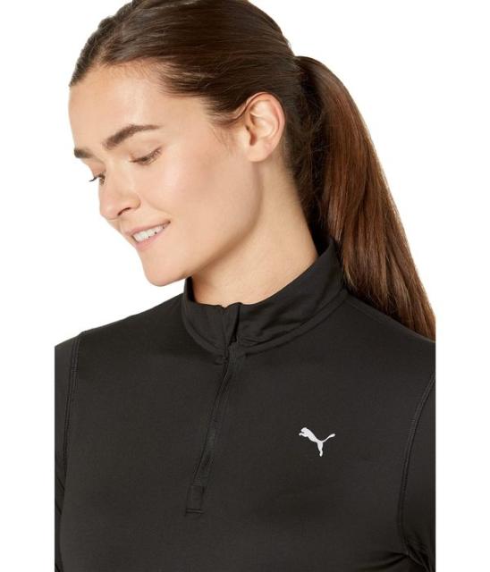 在庫限り 完売次第終了ぽっきりsale プーマ レディース コート アウター Run Favorite 1 4 Zip Puma Black 代引不可 Www Centrodeladultomayor Com Uy