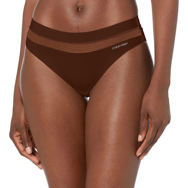 カルバンクライン レディース パンツ アンダーウェア Women's Perfectly Fit Flex Bikini Panty Rich Espresso