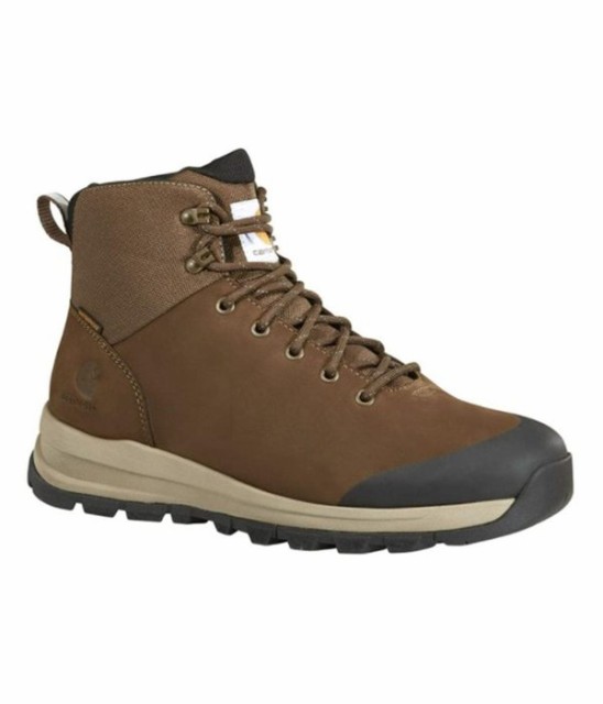 カーハート メンズ ブーツ・レインブーツ シューズ Outdoor Waterproof 5" Alloy Toe Hiker Boot Dark Brown