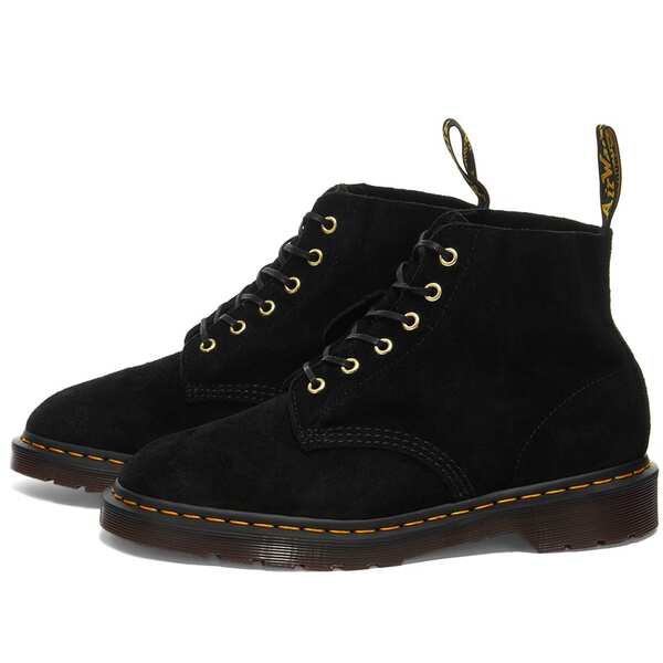 ドクターマーチン メンズ ブーツ・レインブーツ シューズ Dr. Martens 101 6-Eye Boot Black Desert Oasis Suede