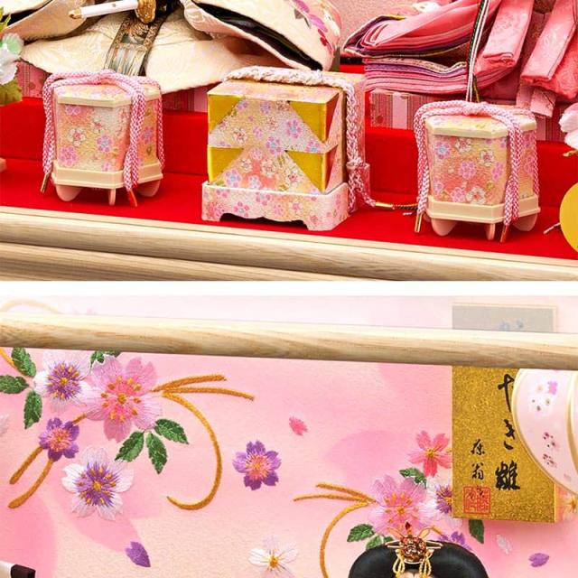 れにくくⓅ 雛人形 白 極上刺繍仕立 スワロフスキー アクリルケース の通販はau PAY マーケット - 人形屋ホンポ(NINGYOYA HOMPO)|商品ロ コンパクト ひな人形 雛 ケース飾り 親王飾り 藤翁作 羽衣 三五親王 ⒉やわらかな