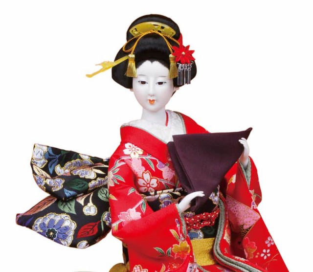 けています 日本人形 sk-o1138 の通販はau PAY マーケット - 人形屋ホンポ（NINGYOYA HOMPO）｜商品ロットナンバー：462578890 尾山人形 人形単品 寿喜代作 野だて 正絹 10号 ください