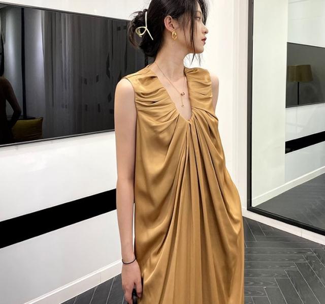 高い素材 ワンピース レディース シンプル 上品 お出かけ デート 大人 パーティー お呼ばれ 無地 デート 綺麗 結婚式 二次会 ロングスカート メール便全国送料無料 Www Servblu Com