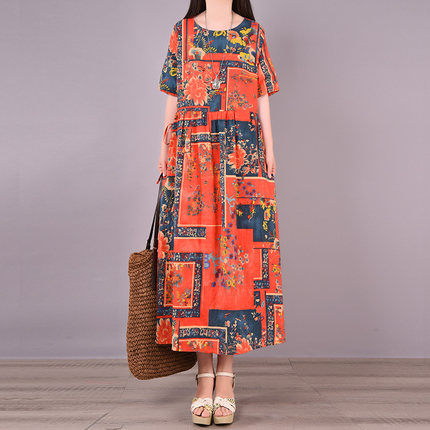 全ての ワンピース レディース 夏服 カラーバリエーション おでかけ 大人可愛い カジュアル デート シンプル ミモレ丈 総柄 ブルーレッド グリー 奇跡の再販 Gdpcambodia Org