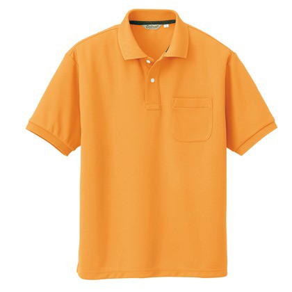 アイトス 手数料無料 メンズ半袖ポロシャツ 012オレンジ CL1000-012-5L 5周年記念イベントが 5L